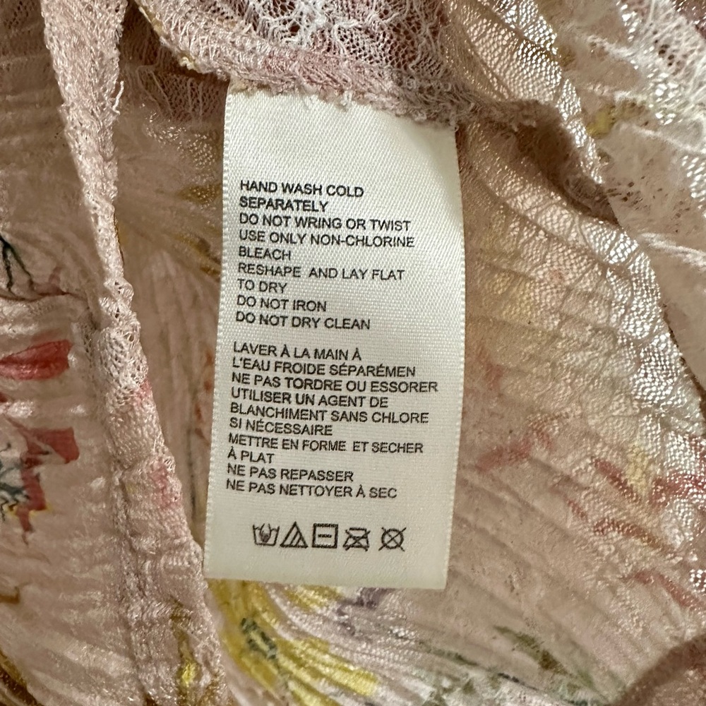 NWT Free People Angelina Top in Light Combo - Picture 5 of 7